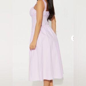 Fashion Nova Lavender Maxi Dress